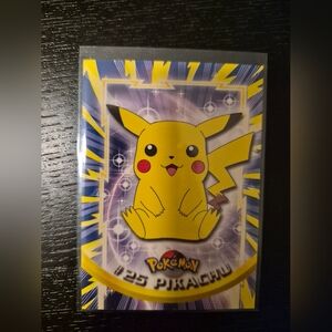 Pokémon Pikachu #25 Card - 2000 Topps TV (Vintage)